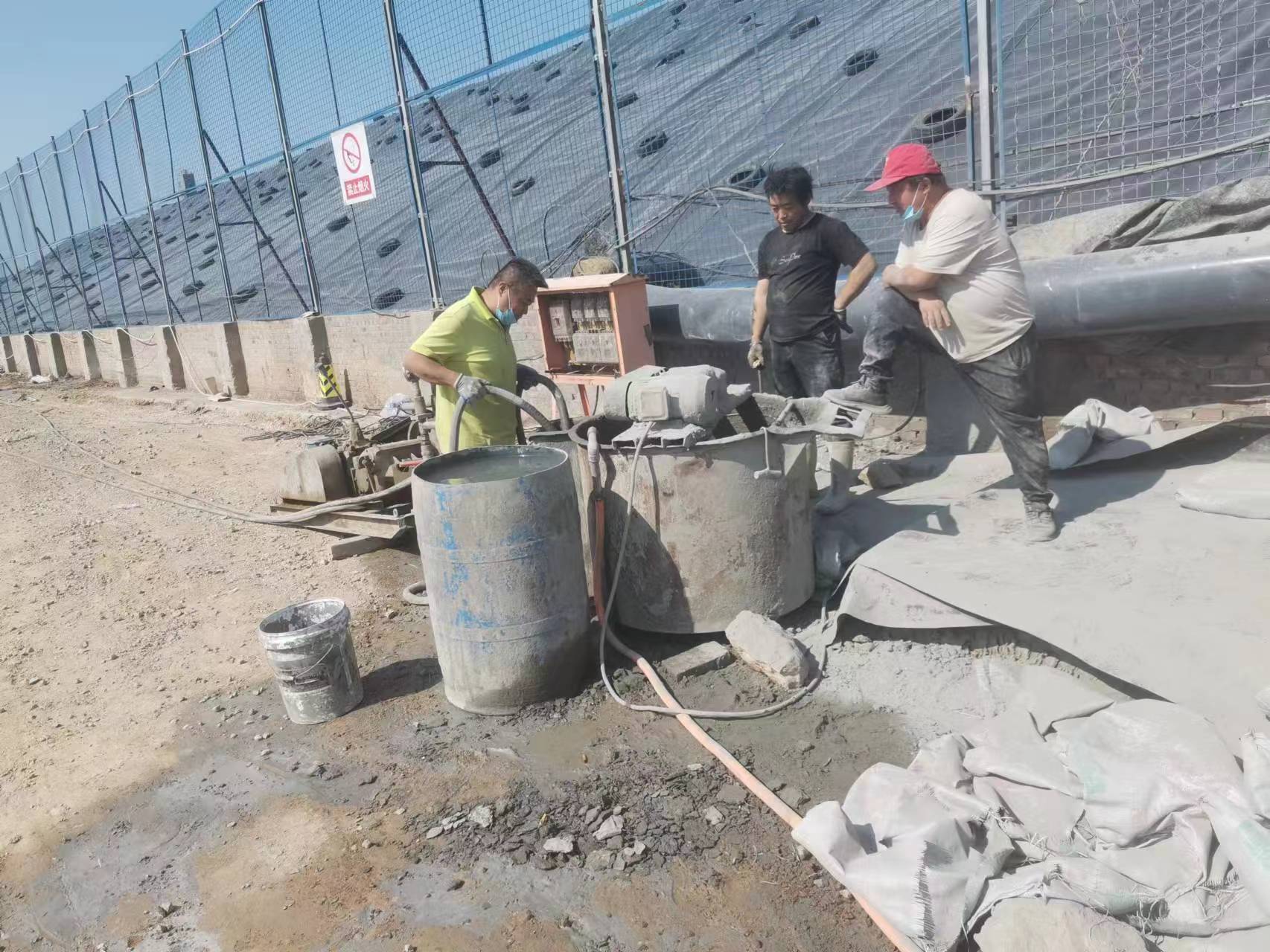 大武口袖阀管注浆